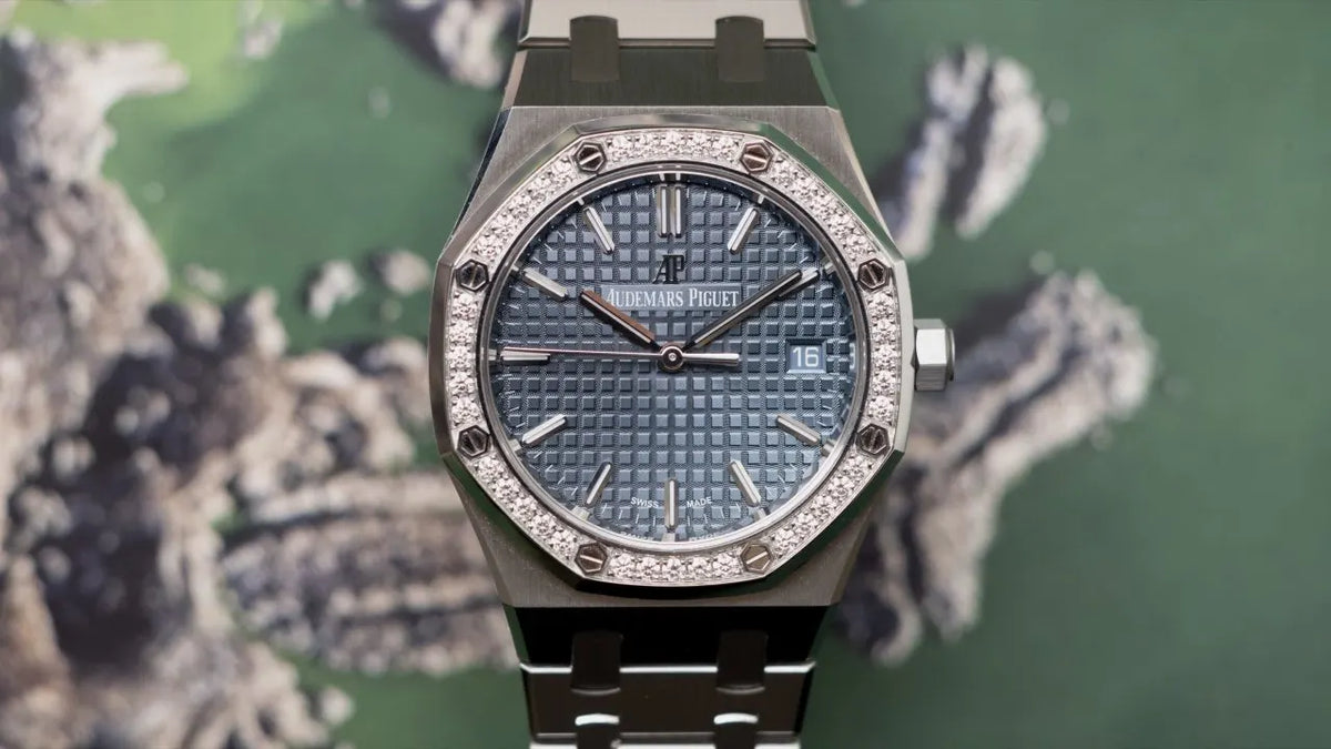 Classic AP Royal Oak Watch silver